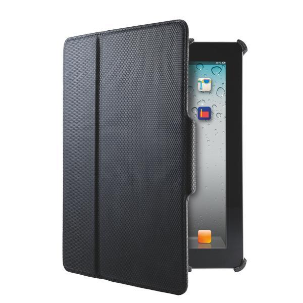 Leitz pevné pouzdro Complete Tech Grip pro Nový iPad/ iPad 2 černé