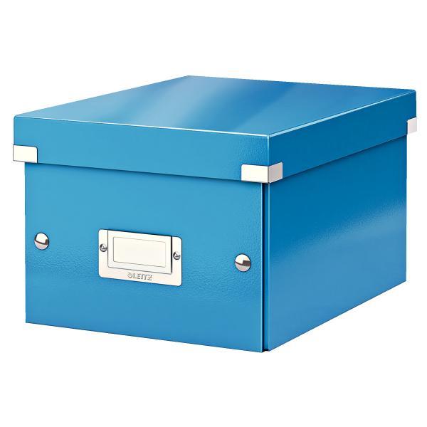 Leitz krabice CLICK & STORE WOW malá archivační, modrá