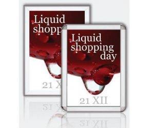 Clip rám 25mm A3 29,7 x 42cm oblé rohy