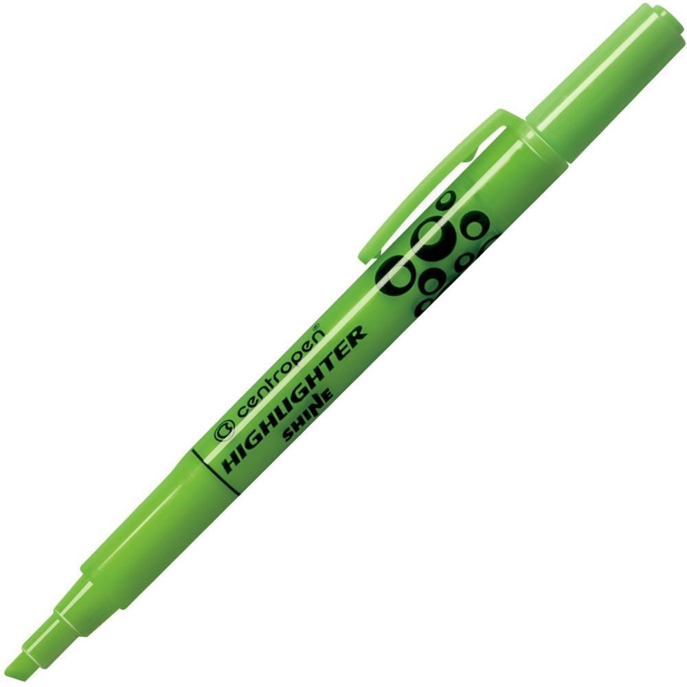 Centropen zvýrazňovač 8732 SHINE zelený
