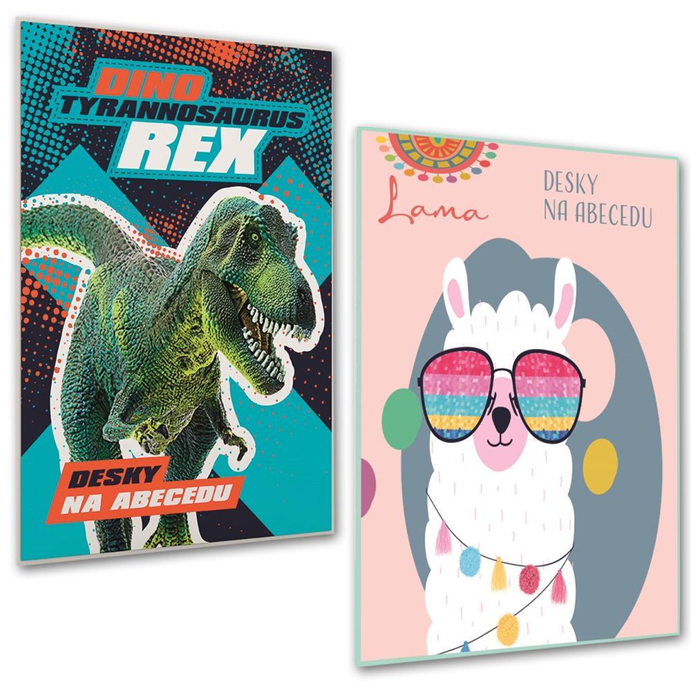 KARTON P+P desky na abecedu junior - mix