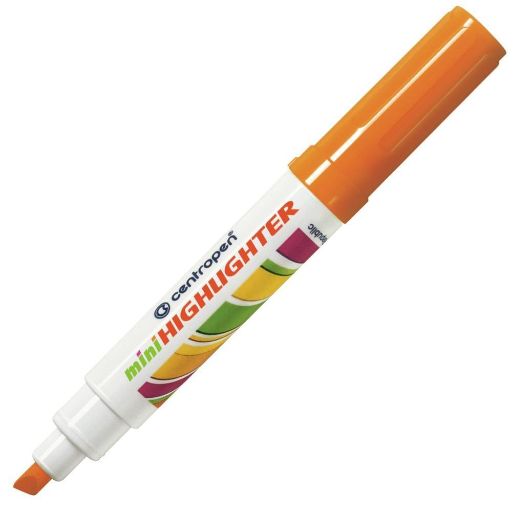 Centropen zvýrazňovač 8052 mini oranžový