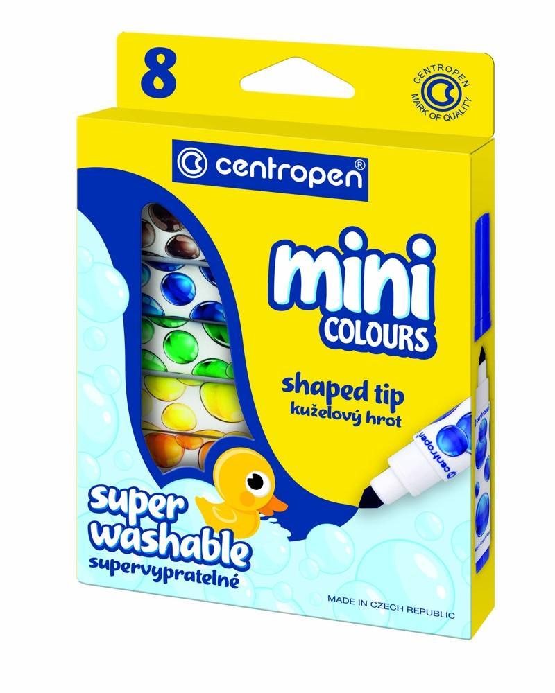 Centropen značkovač 8070 Mini colours 8 ks