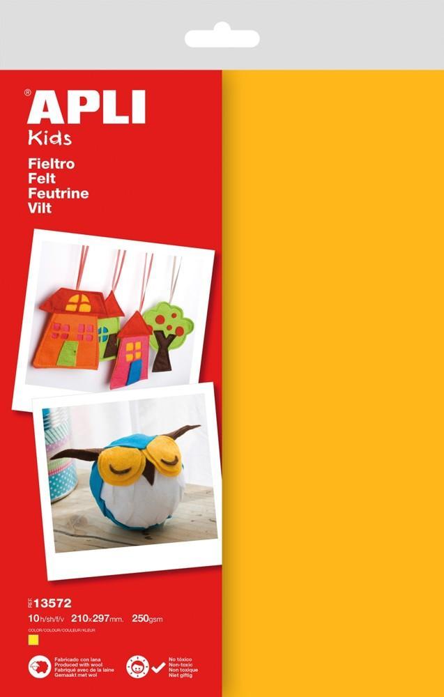 Apli filc 210x297 mm žlutý/10 listů