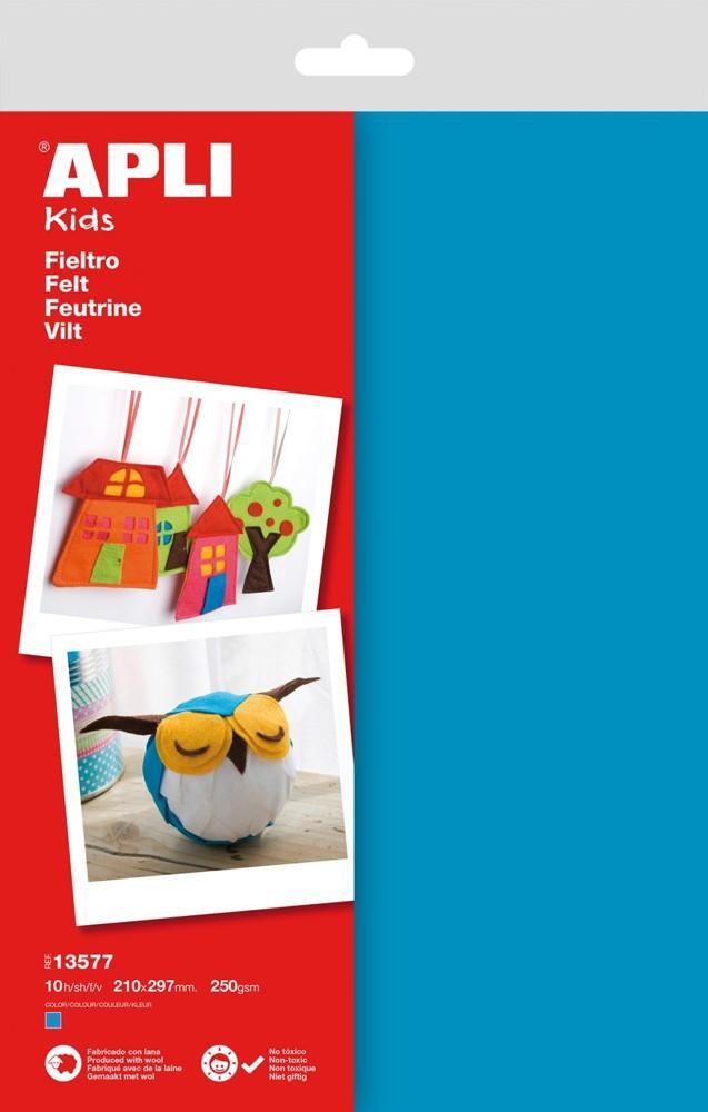 Apli filc 210x297 mm modrý/10 listů