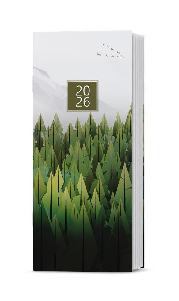 Baloušek Tisk diář měsíční Božka Lamino Les