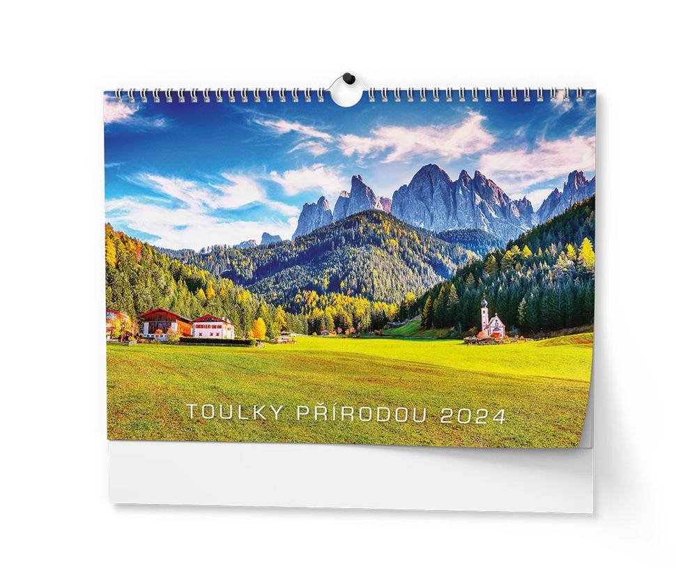 Baloušek Tisk kalendář nástěnný A3 Toulky přírodou na šířku