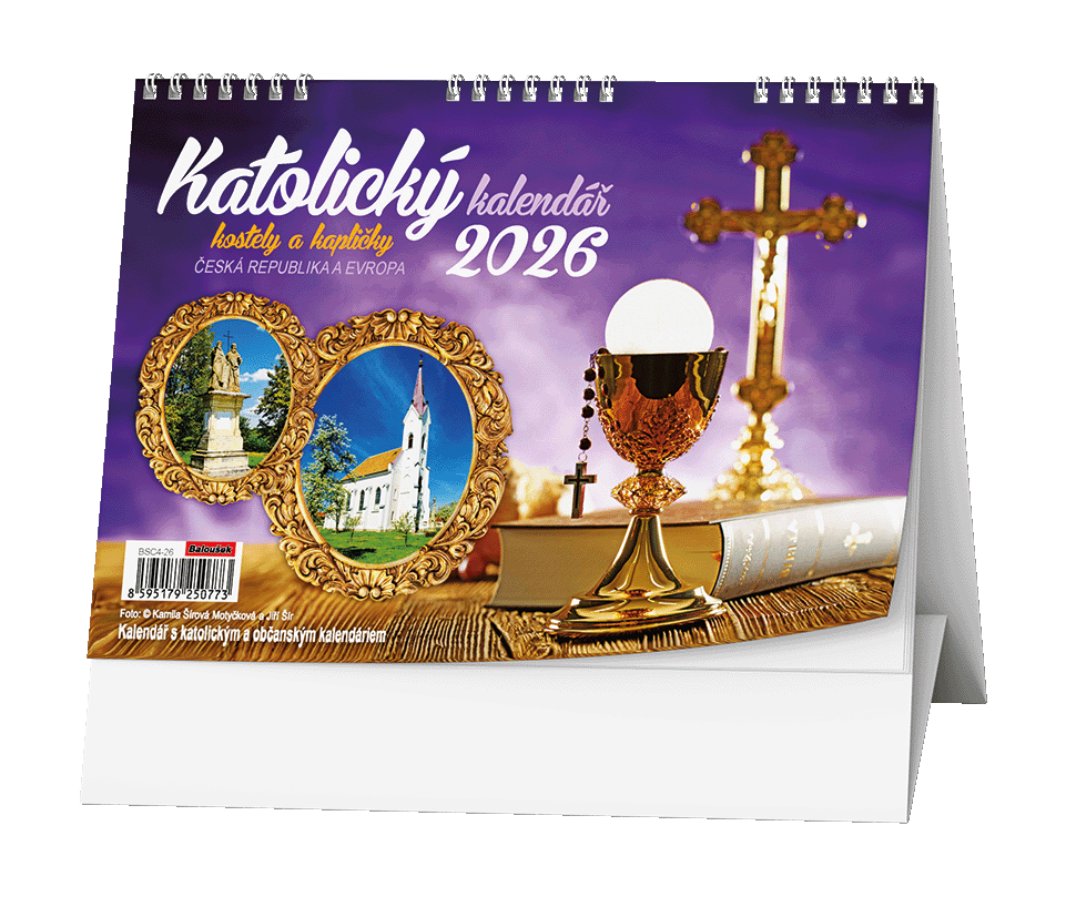 Baloušek Tisk kalendář stolní žánr. týd. Katolický