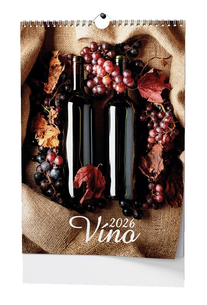 Baloušek Tisk kalendář nástěnný A3 Víno