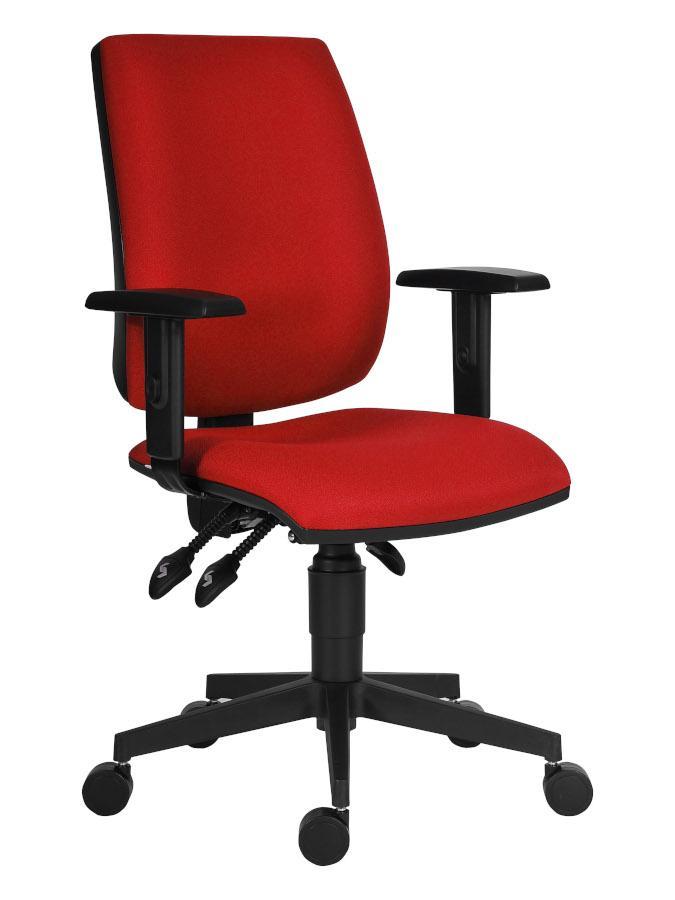 Kancelářská židle Flute červená