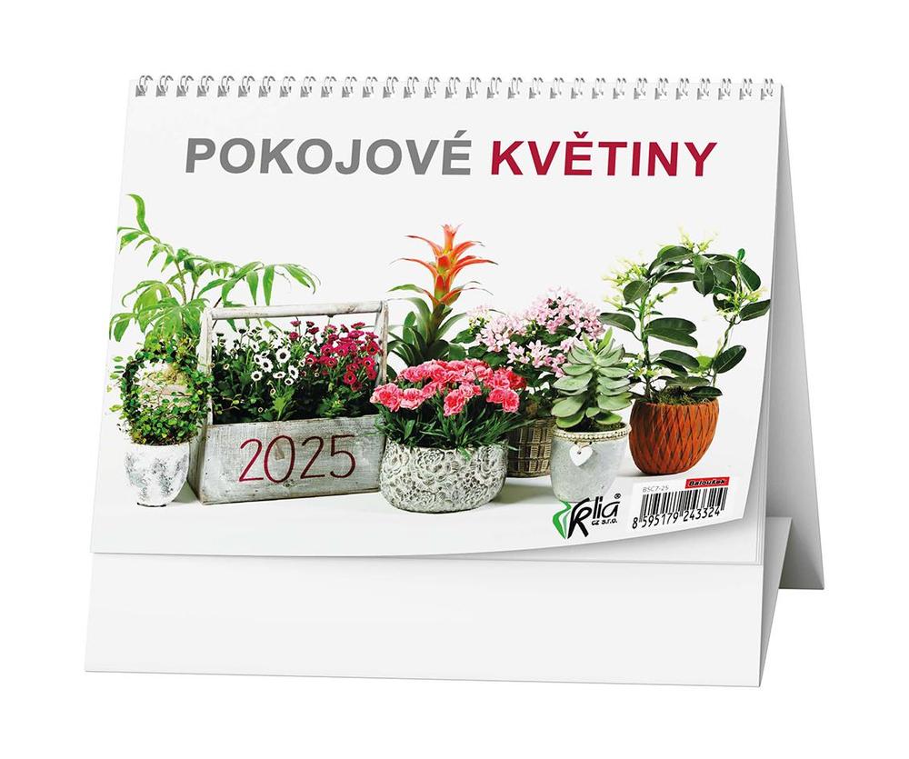 Baloušek Tisk kalendář stolní žánr. týd. Pokojové květiny