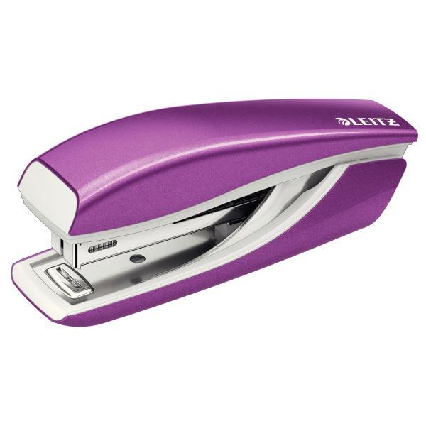 Leitz mini sešívač NeXXt WOW 5528 purpurový 10 listů