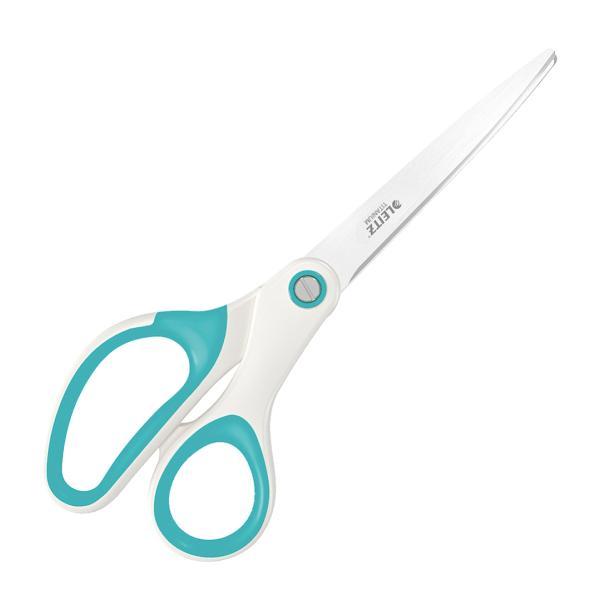 Leitz nůžky titanové WOW 20,5 cm bílé/ledově modré
