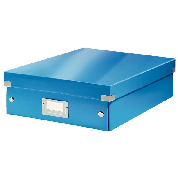Leitz krabice CLICK & STORE WOW střední organizační, modrá