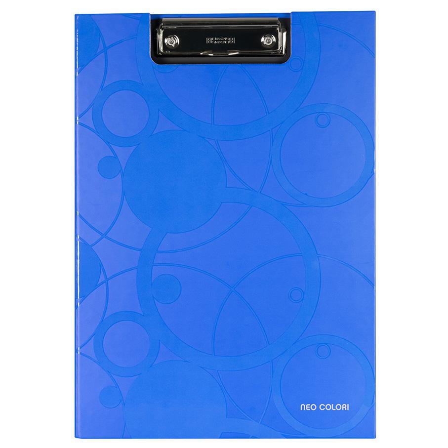 KARTON P+P podložka na psaní uzavíratelná s klipem A4 NEO COLORI modrá