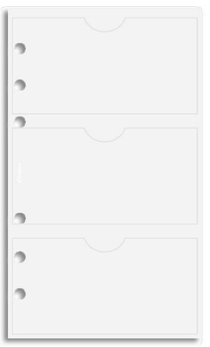 Filofax náhradní náplň do diáře Osobní na vizitky - 6 kapes
