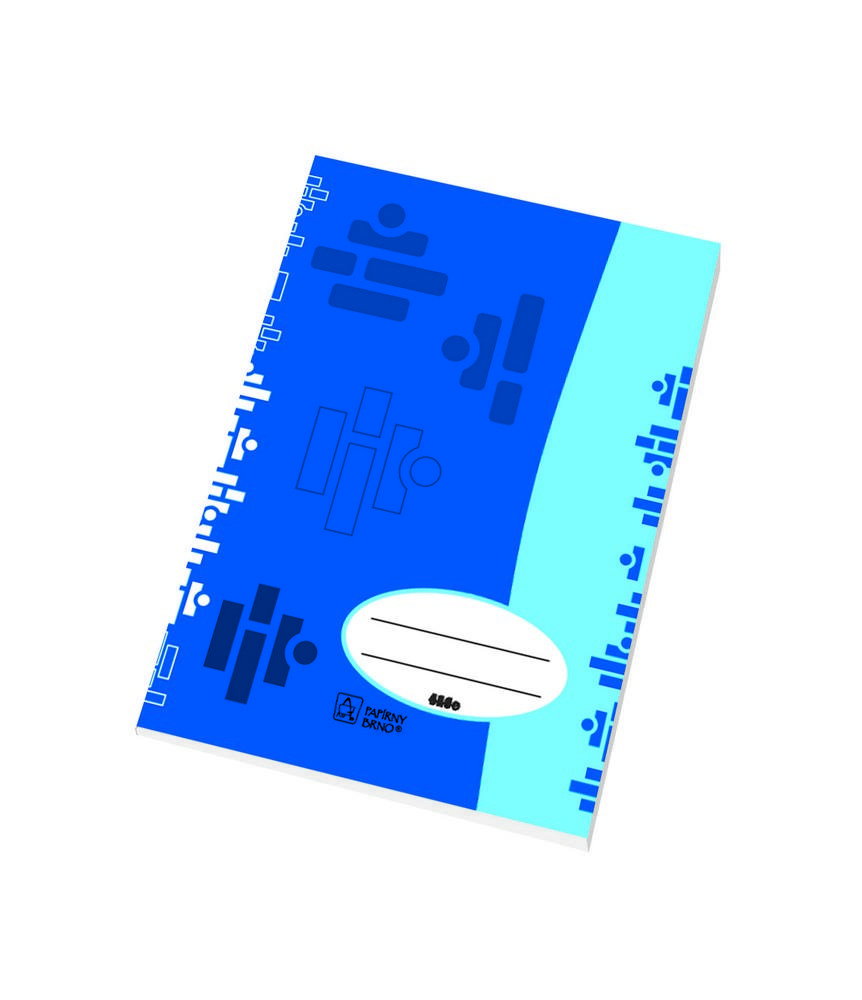 PAPÍRNY BRNO sešit EKO 520 - A5 čistý, 20 listů