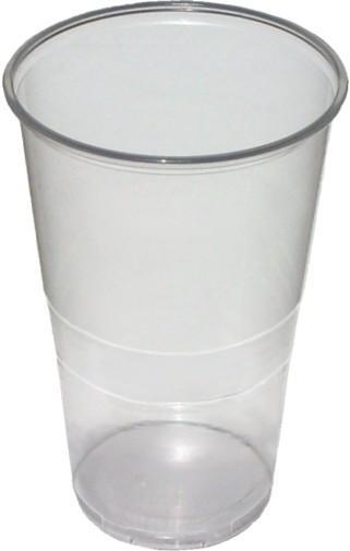 Kelímky PP na nápoje 0,5L / 50ks průhledný