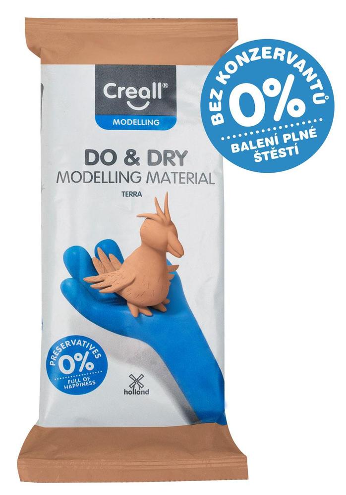 Creall modelína hnědá 500 g
