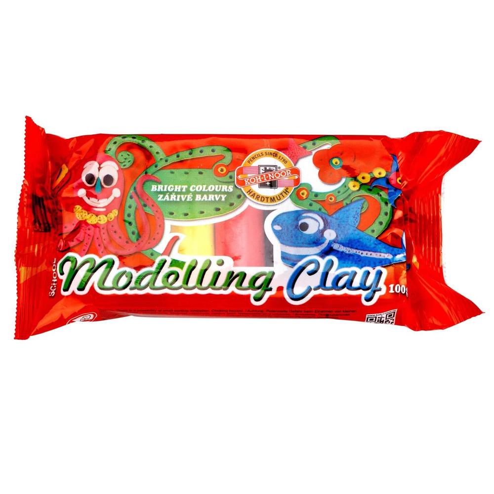 Koh-i-noor modelína KIN 5 barev ve fólii - 100 g