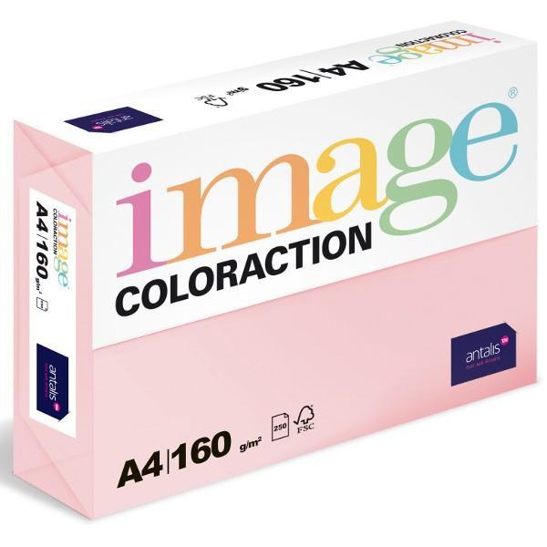Coloraction papír kopírovací A4 160 g růžová pastelová 250 listů