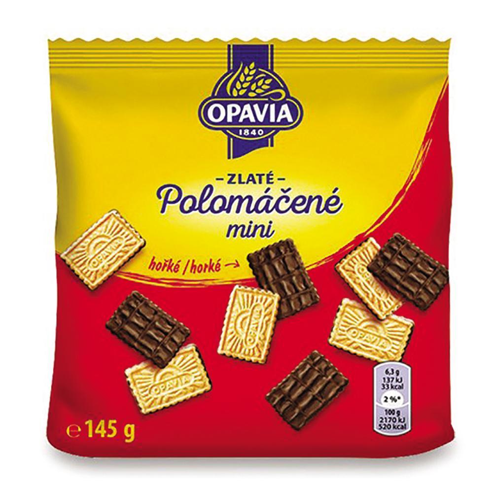 Sušenky polomáčené mini hořké