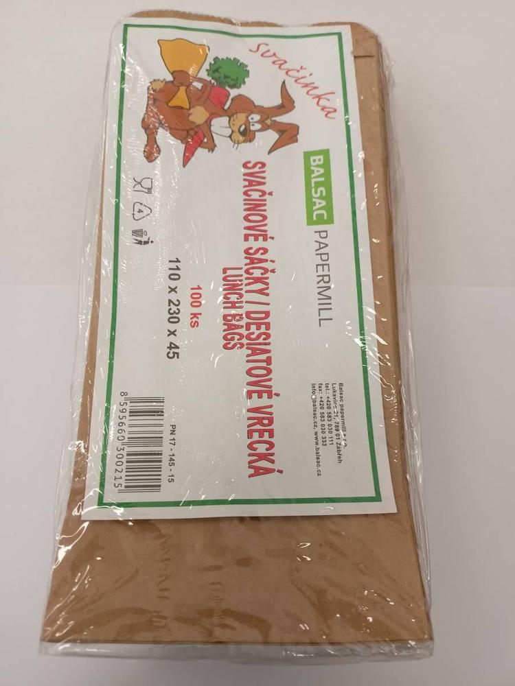 Sáček svačinový 0,5 kg / 100ks