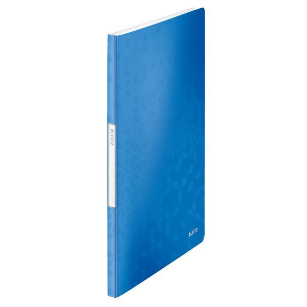 Leitz katalogová kniha WOW 20 kapes modrá