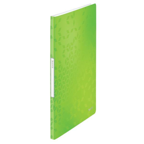 Leitz katalogová kniha WOW 20 kapes zelená