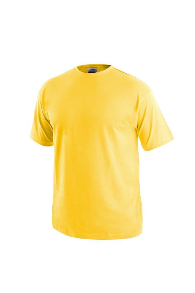 CXS tričko DANIEL, žluté, barva 150 vel. L