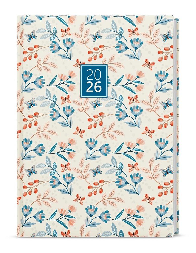 Baloušek Tisk diář denní David Lamino A5 Motýli