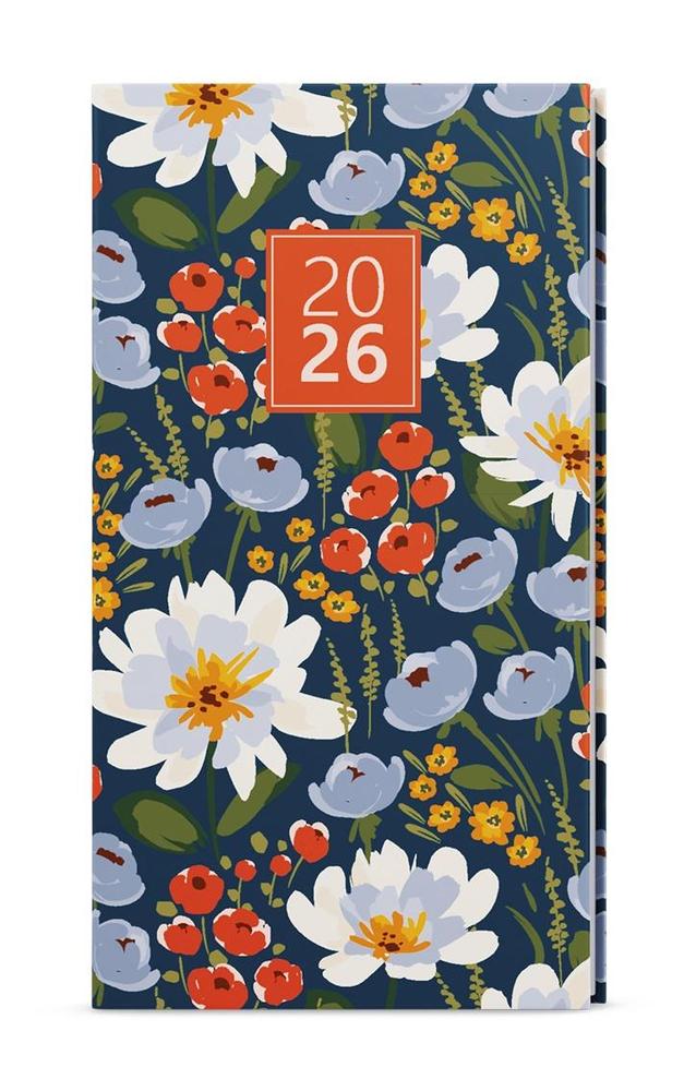 Baloušek Tisk diář týdenní Jakub Lamino kapesní Květiny