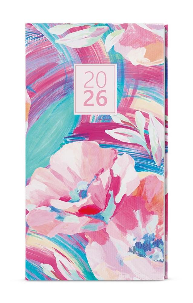 Baloušek Tisk diář týdenní Jakub Lamino kapesní Růžový