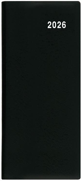 Baloušek Tisk diář měsíční Božka PVC černý