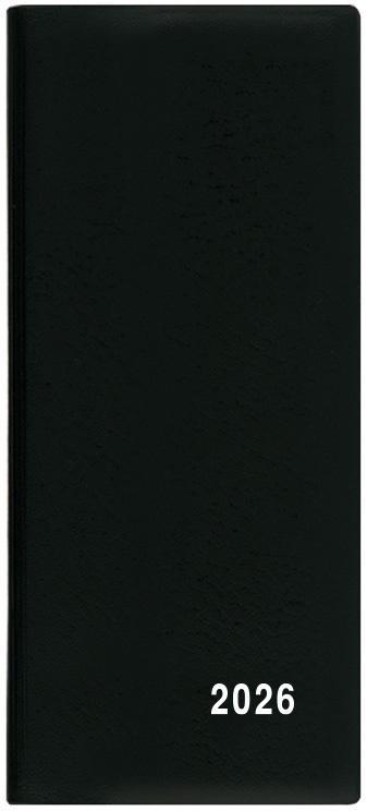 Baloušek Tisk diář měsíční Xenie PVC černý