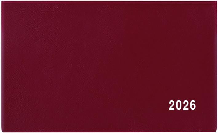 Baloušek Tisk diář týdenní Cyril PVC bordó
