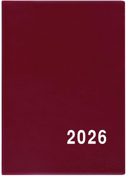 Baloušek Tisk diář týdenní Hynek PVC bordó