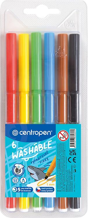 Centropen popisovač 7790 vypratelný sada 6 barev