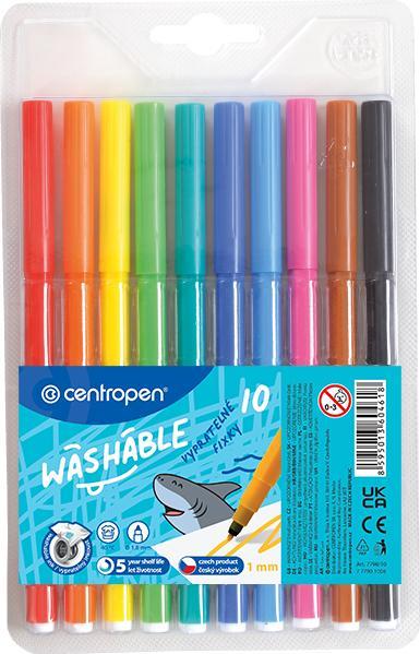 Centropen popisovač 7790 vypratelný sada 10 barev