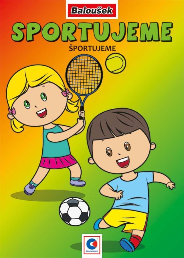 Omalovánky A5 - Sportujeme