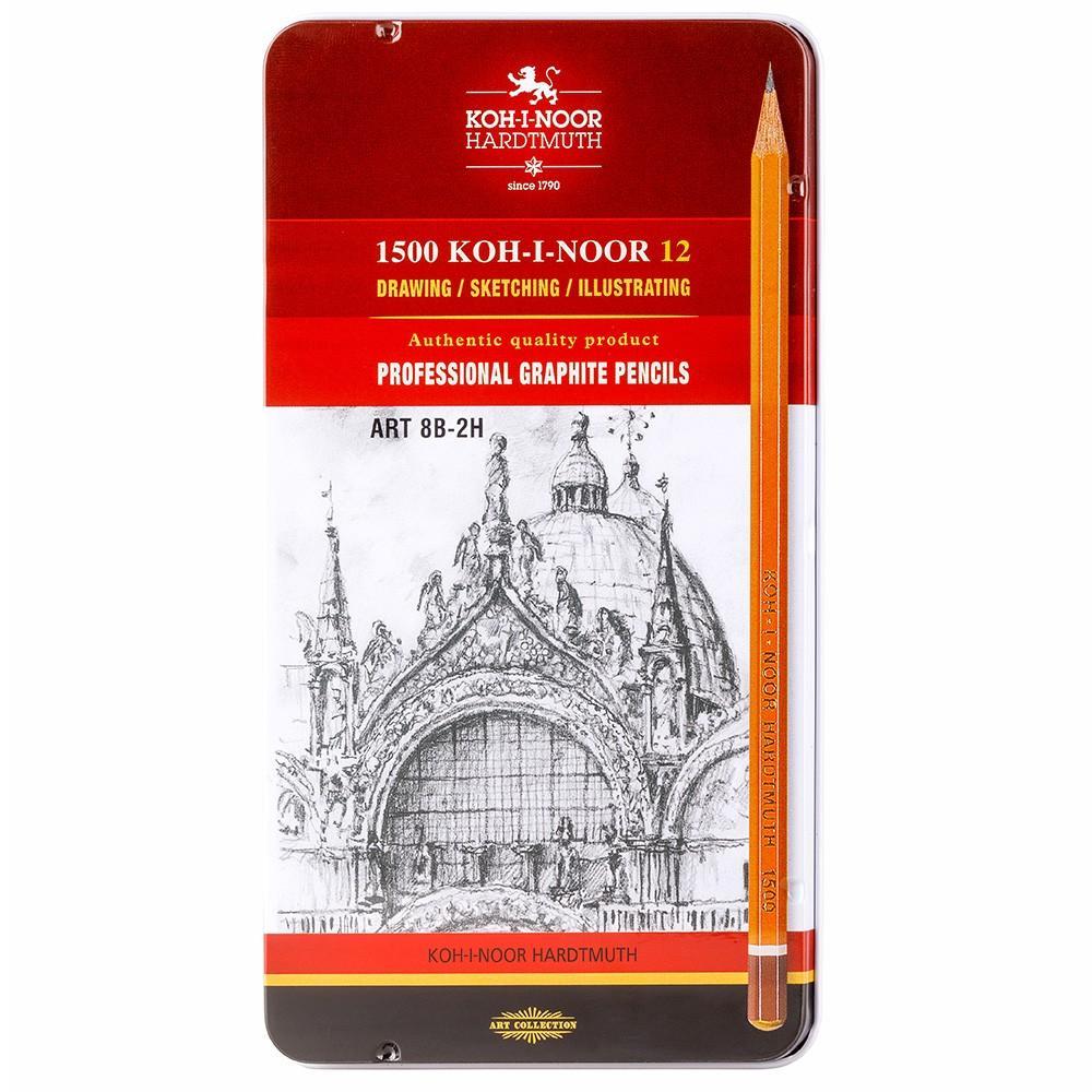 Koh-i-noor tužka grafitová 1502 8B - 2H/II ART sada