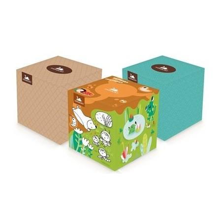Harmony kapesníčky papírové 3-vrstv. cube box - 60 ks