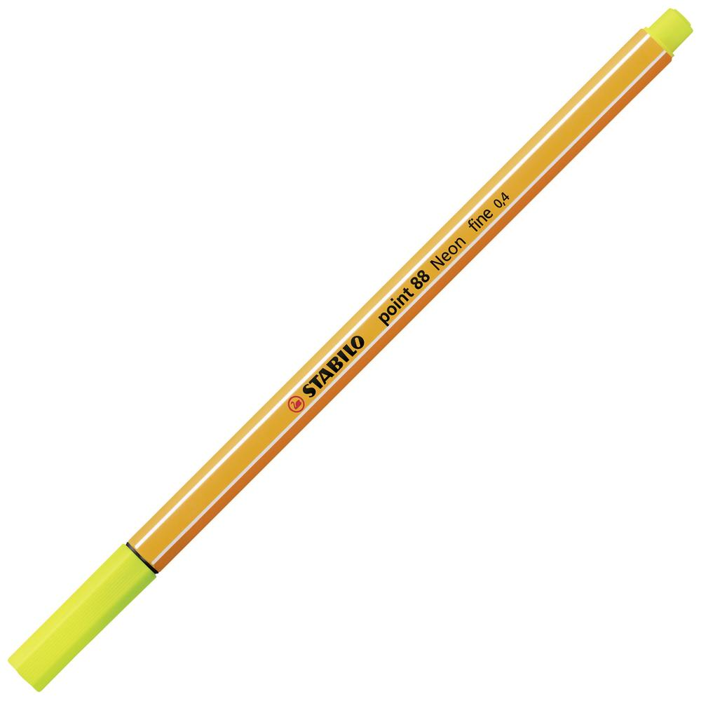 Jemný liner STABILO Point 88 neonově žlutý