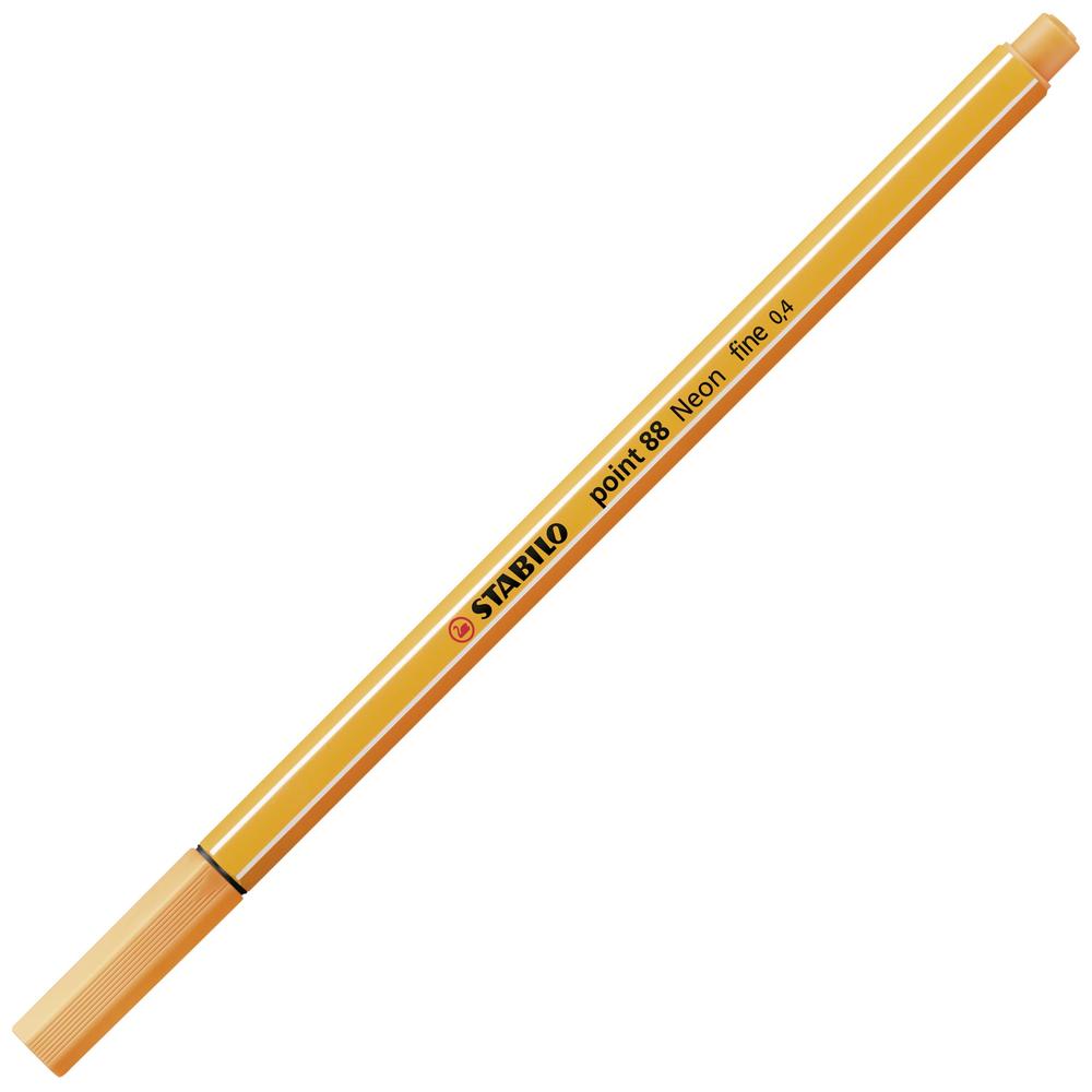 Jemný liner STABILO point 88 neonově oranžový
