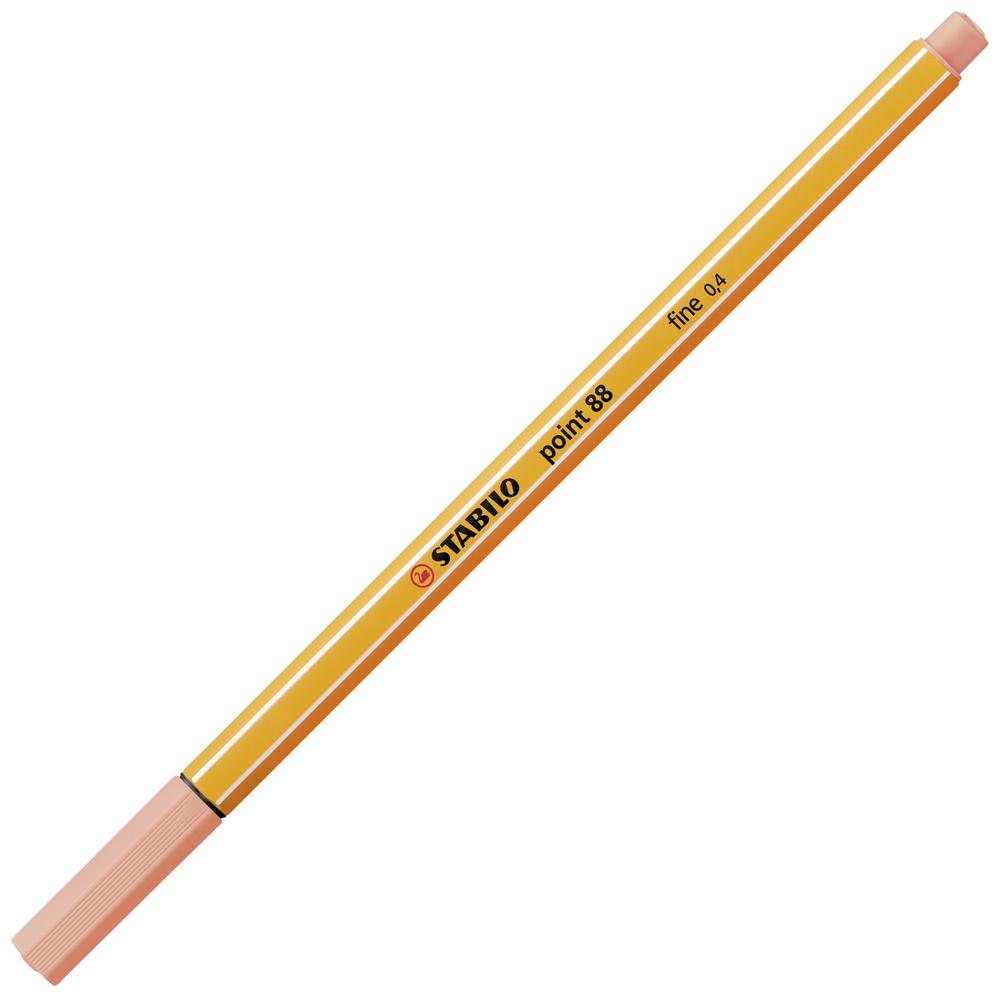 Jemný liner STABILO point 88 meruňkový