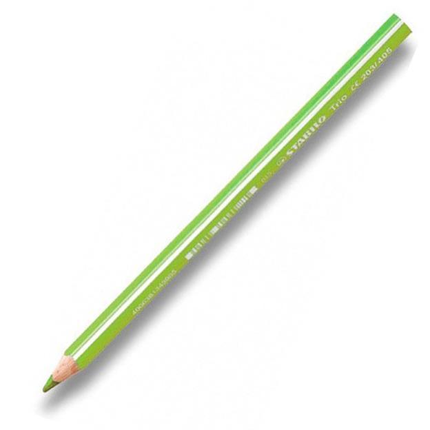 Pastelky Stabilo Trio silné žlutozelená