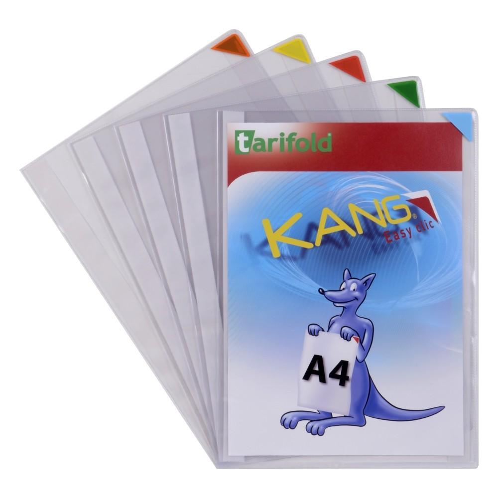 Tarifold kapsa samolepicí Kang Easy Clic A4 5 ks mix barev