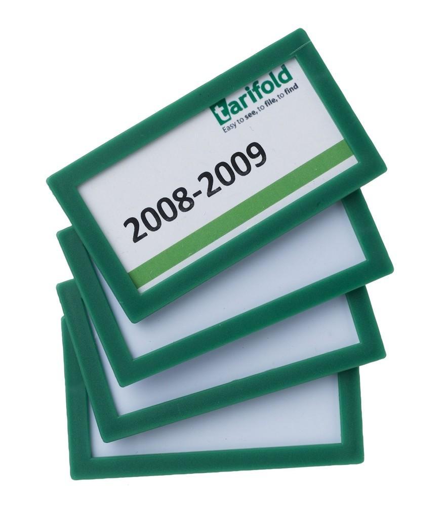 Tarifold display Frame samolepicí 80x45/4 ks zelený