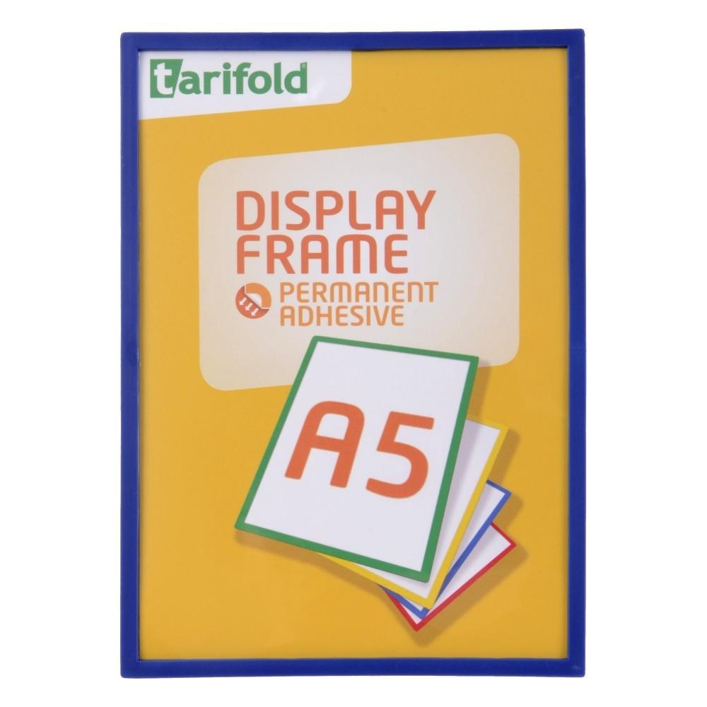 Tarifold display Frame samolepicí A5/1 ks modrý