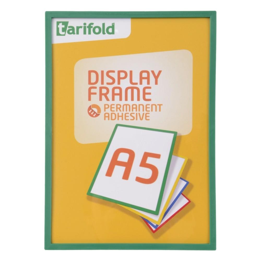 Tarifold display Frame samolepicí A5/1 ks zelený